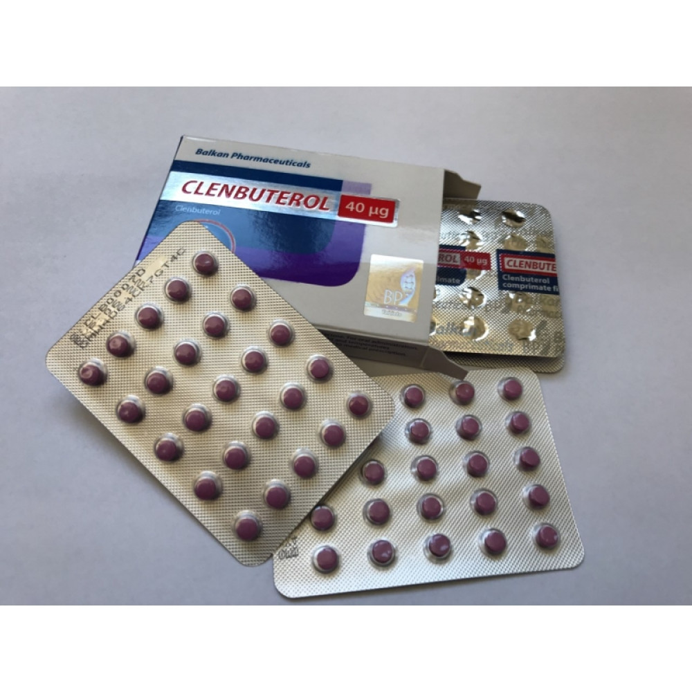 Clenbuterol 40 mg Balkan Pharmaceuticals