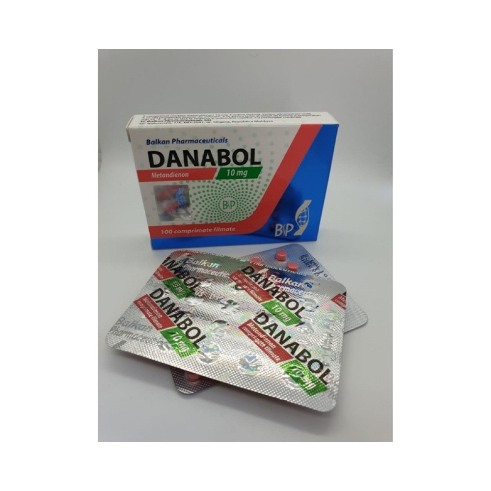Danabol 10 mg Balkan Pharmaceuticals 